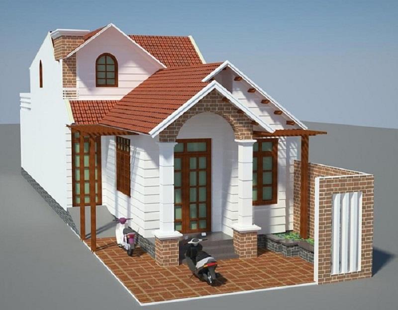 Tận dụng góc bị méo để làm nhà vệ sinh hoặc kho chứa đồ