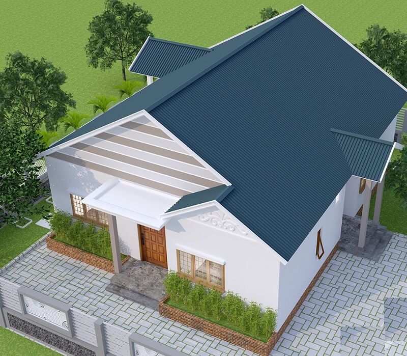 Mái ngói lợp màu gì thì đẹp