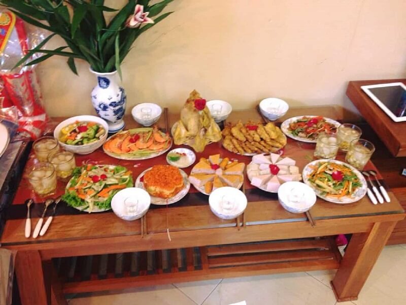 Có thể cúng chay hoặc cúng mặn