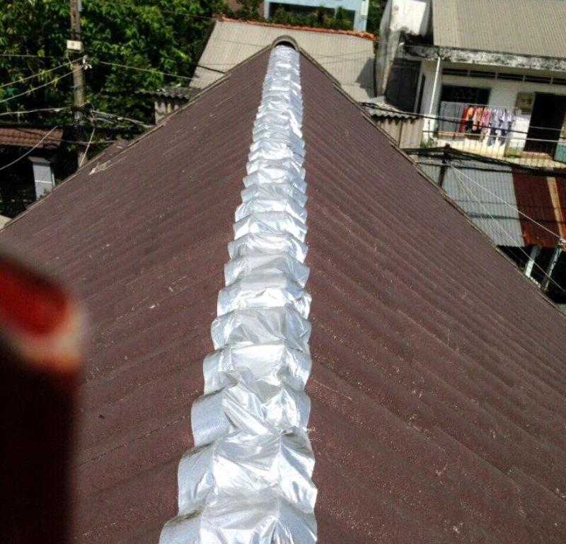 Dùng màng nhôm chống dột