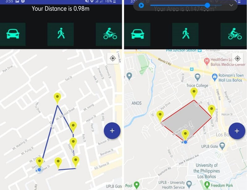 Ứng dụng Maps Distance Calculator