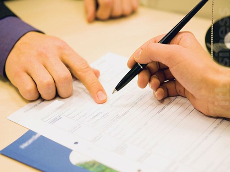 Phần nội dung của tờ đơn