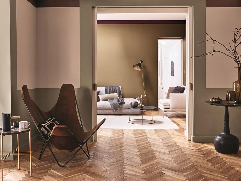 Mệnh Thổ lấy màu nâu là màu bản mệnh