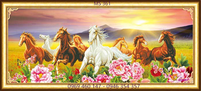 mẫu tranh thêu đẹp