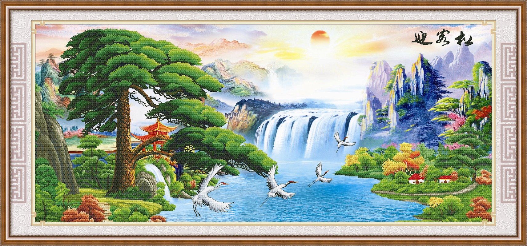 mẫu tranh thêu đẹp