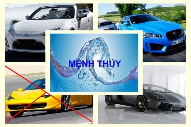 Chủ xe mệnh Thủy nên mua xe màu đen 