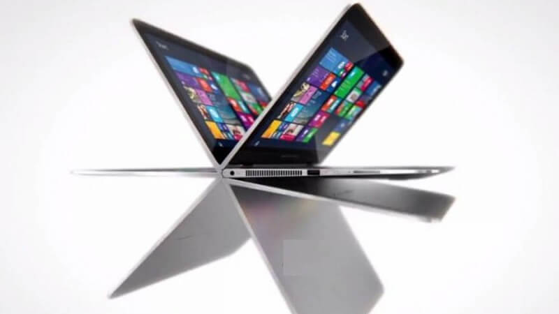 Laptop 2 trong 1 có nhiều tính năng hữu ích