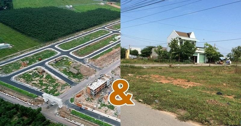 Sự khác nhau giữa đất dự án và đất dân cùng việc lựa chọn phù hợp