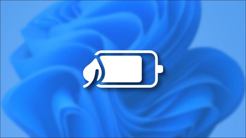 Màn hành laptop đang ở trong chế độ tiết kiện điện năng