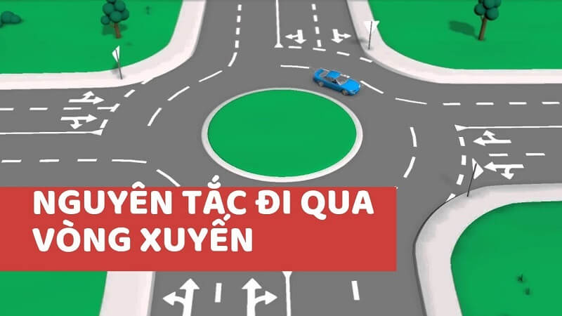 Tìm hiểu nguyên tắc đi vòng xuyến
