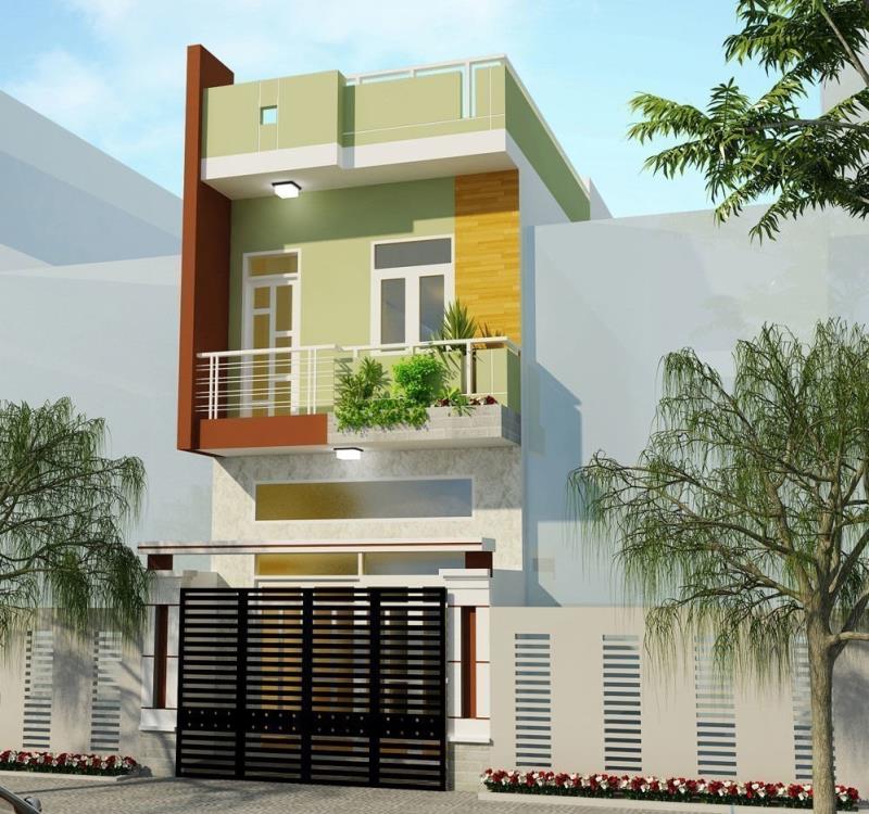 Nhà 1 trệt 1 lầu lệch tầng với thiết kế độc đáo và mới lạ