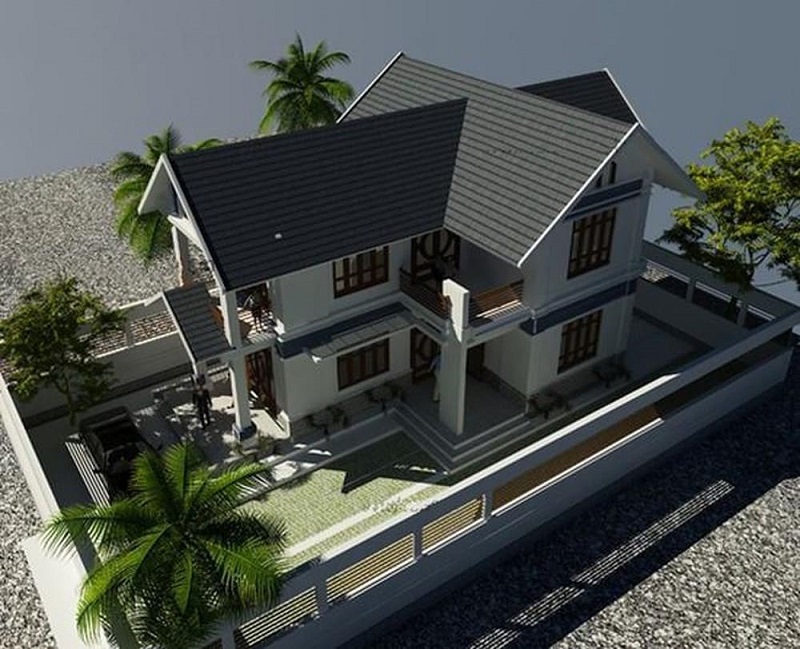 Nhà chữ đinh hiện đại