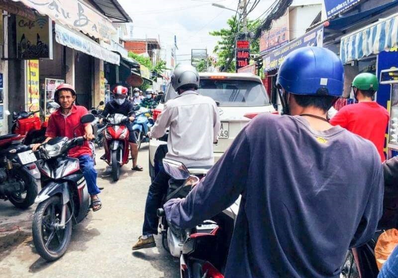 Dễ xảy ra tình trạng tắc đường khi ở nhà hxh