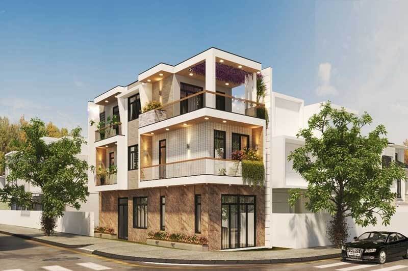 Xây nhà ở trên đất lô góc không phải là lựa chọn tối ưu