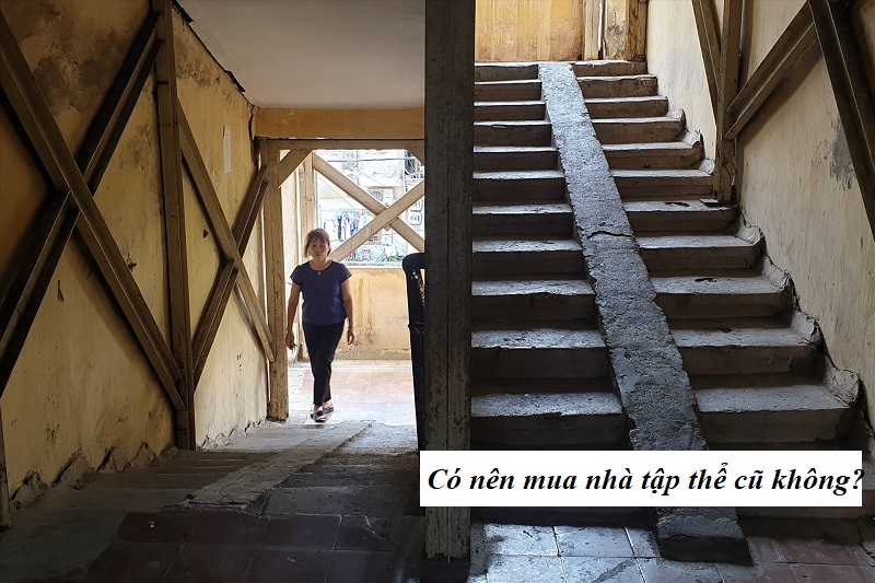 Nhà tập thể cũ hay chung cư giá rẻ