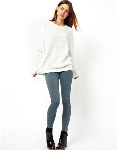 những mẫu áo len thời thượng