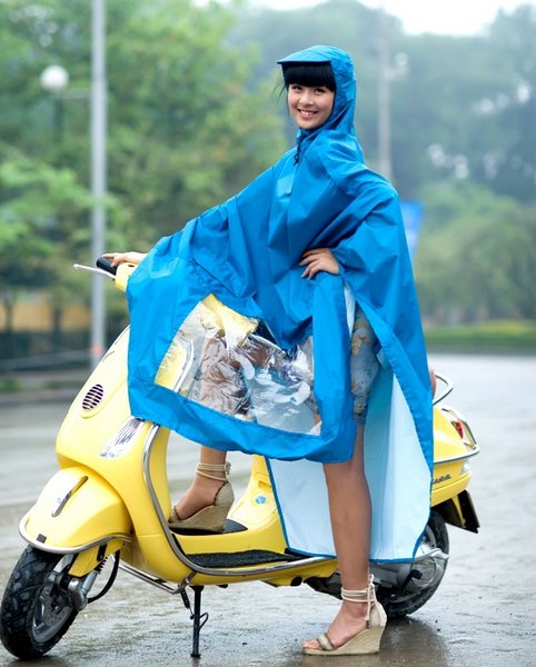 Những mẫu áo mưa đẹp