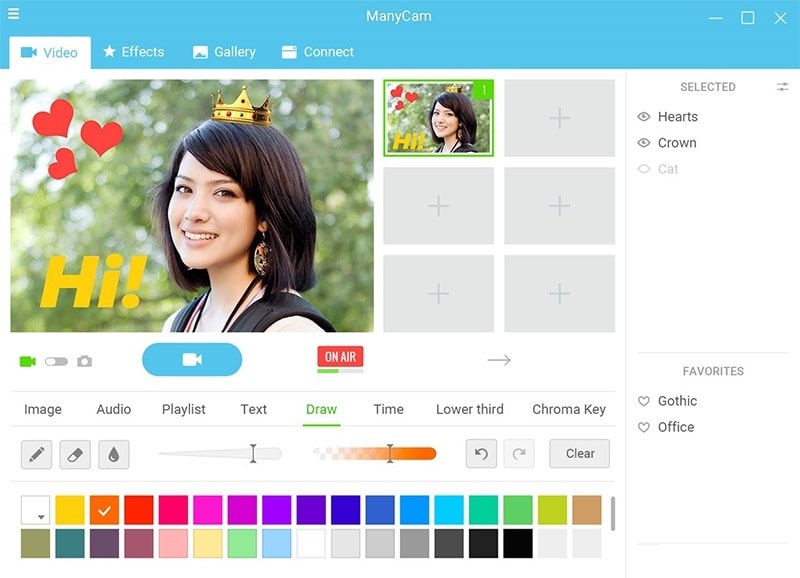 Phần mềm Manycam