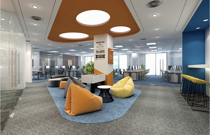 Phong cách thiết kế nội thất văn phòng đa năng