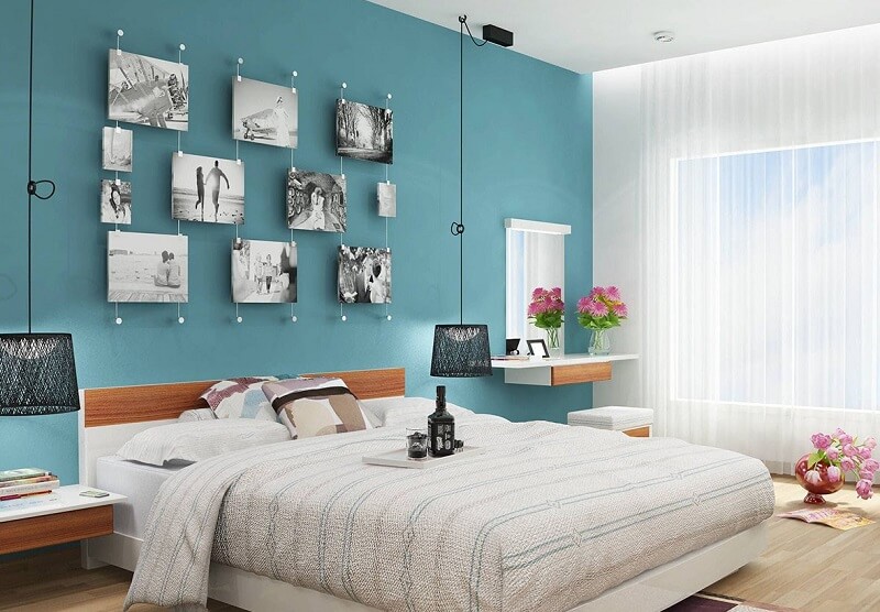 Mệnh Thủy nên xây phòng ngủ hướng Tây hoặc Bắc