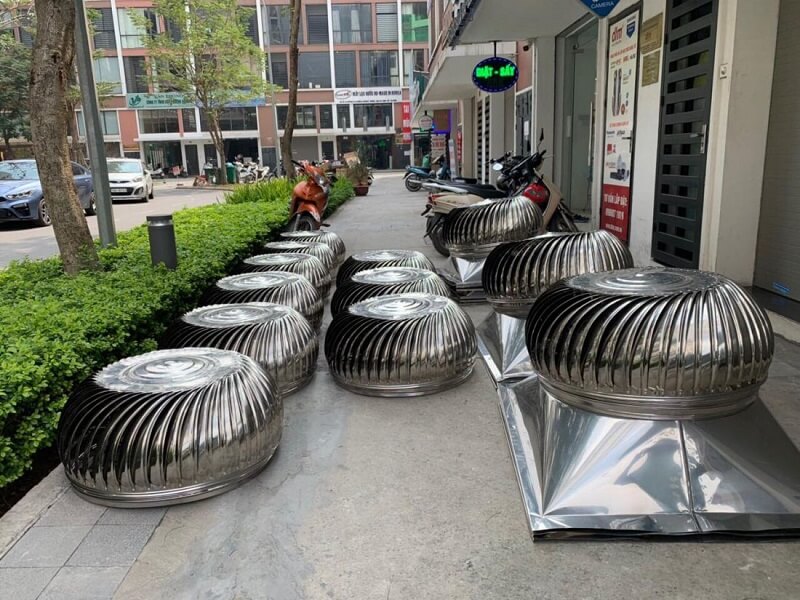 Thông gió bằng các thiết bị hiện đại