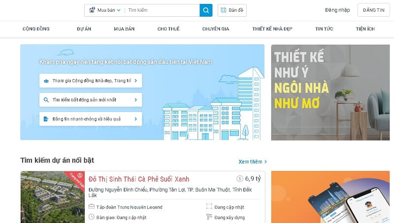 Sàn giao dịch nhà đất Homedy