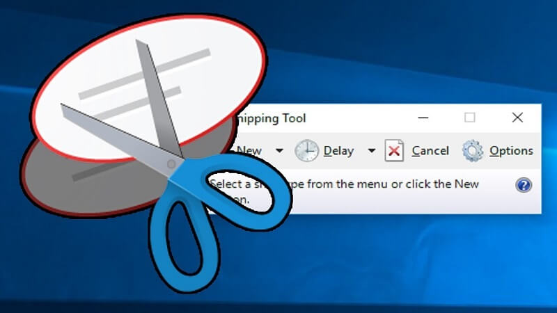 Chụp màn hình bằng công cụ Snipping Tool