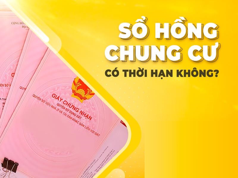 Sổ hồng chung cư có thời hạn không
