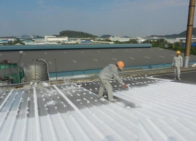 Sơn mát mái cho sân thượng