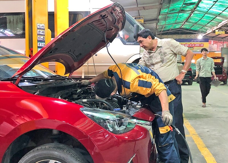 Kiểm tra hệ thống làm mát trên xe ô tô