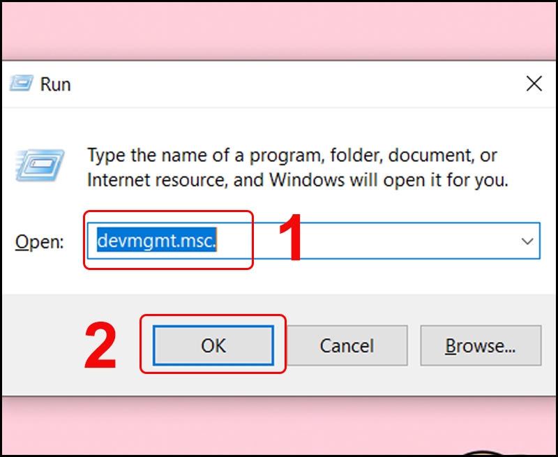 Cập nhật lại driver bàn phím