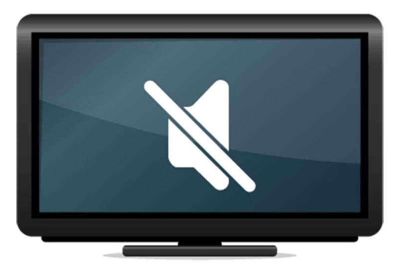 Tại sao tivi không có tiếng mà chỉ hiện hình ảnh