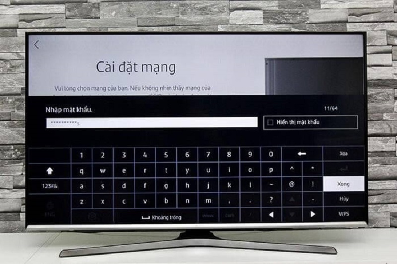 Reset lại hệ thống của tivi