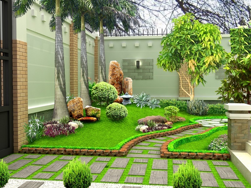 Tận hưởng không gian xanh