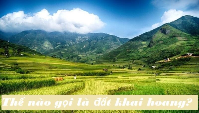 Bạn có biết thế nào gọi là đất khai hoang