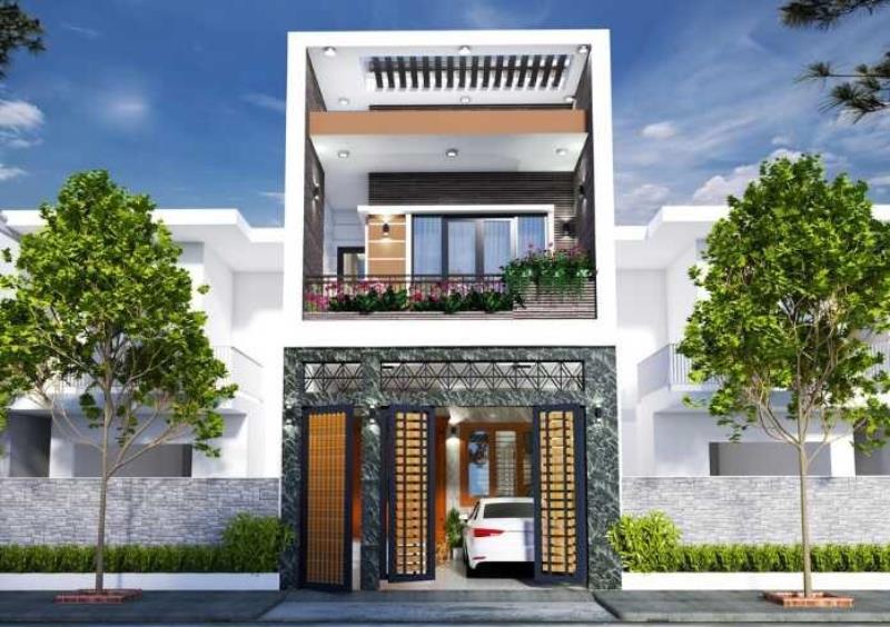 Lên bản vẽ thiết kế cho ngôi nhà