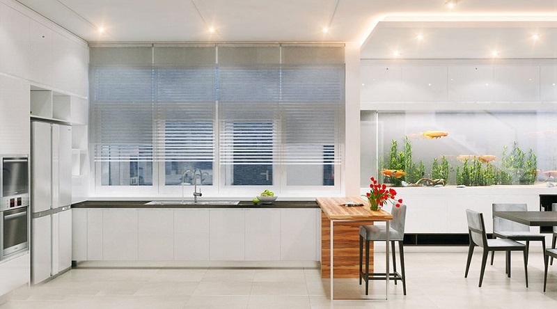 Nhà chữ L thường bị thiếu sinh khí và ẩm thấp