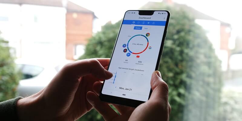 ActionDash còn thống kê cả số lần mở khóa điện thoại