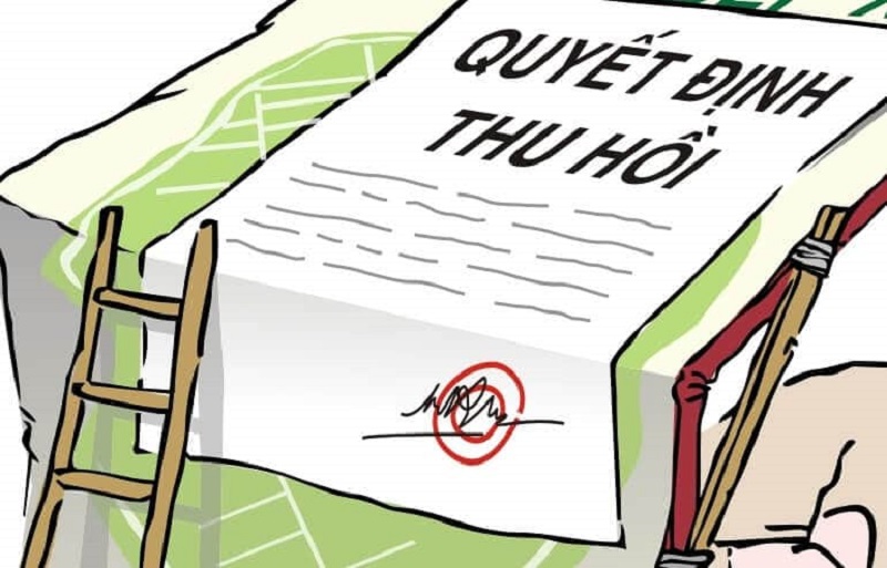 Quyết định thu hồi đất 2l