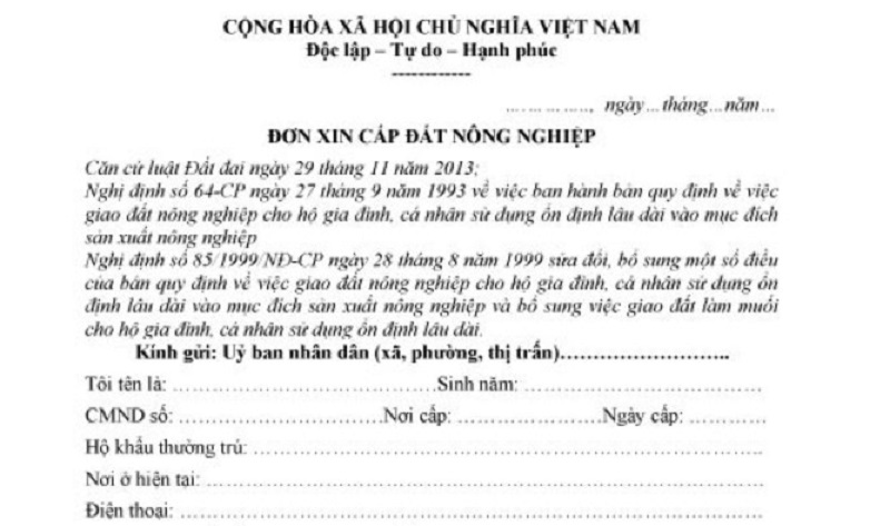 Một là, nộp hồ sơ