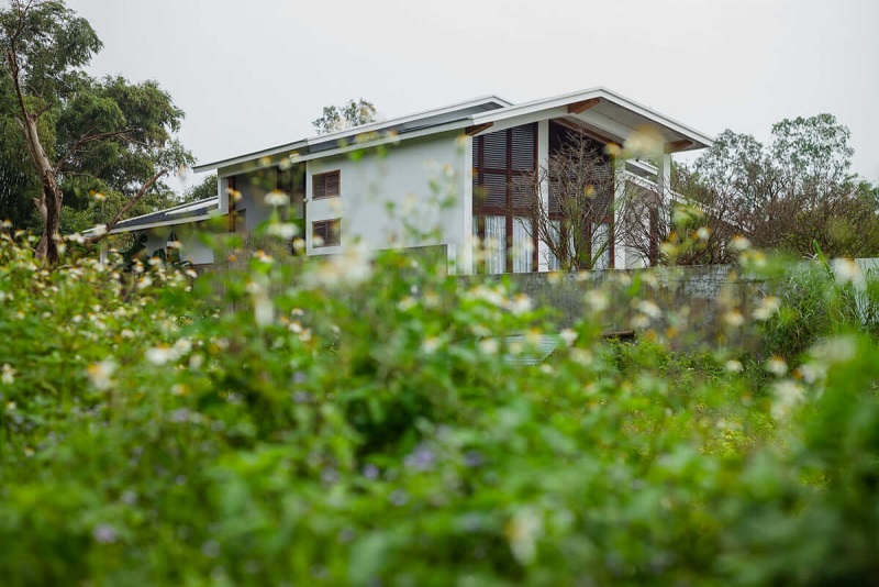 Vùng quê có không khí trong lành, dễ chịu