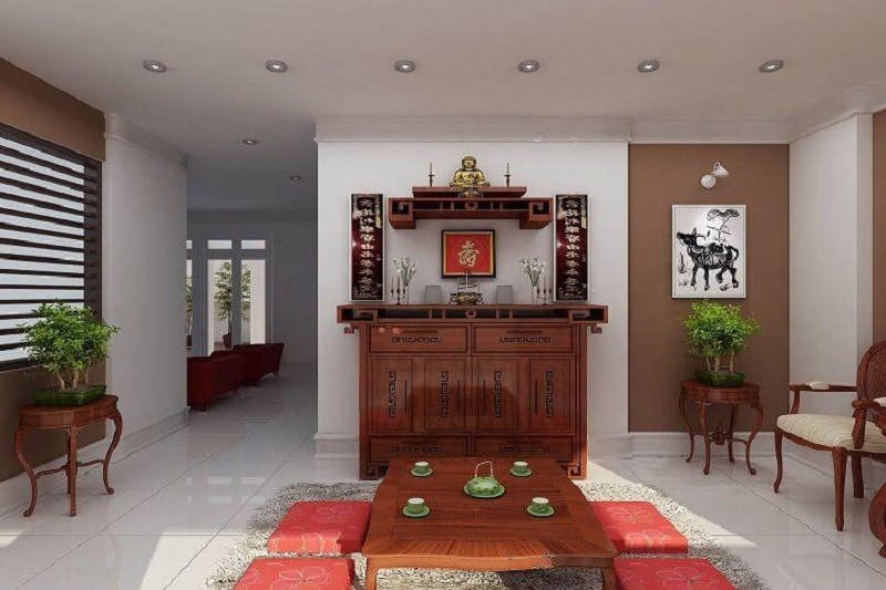 Chọn hướng bàn thờ phù hợp với mệnh gia chủ 