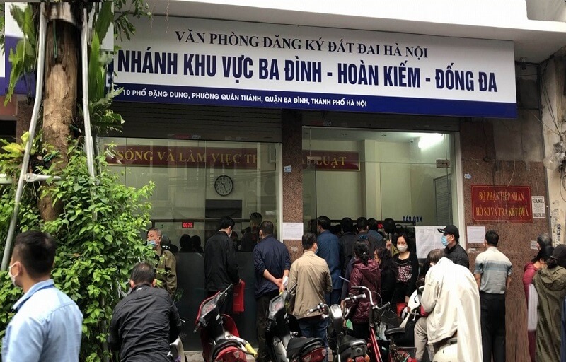 Đăng ký đất đai lần đầu tại Văn phòng đăng ký đất đai địa phương