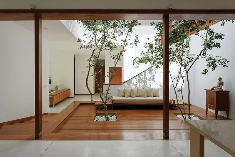 Giếng trời cần được đặt ở vị trí hợp lý