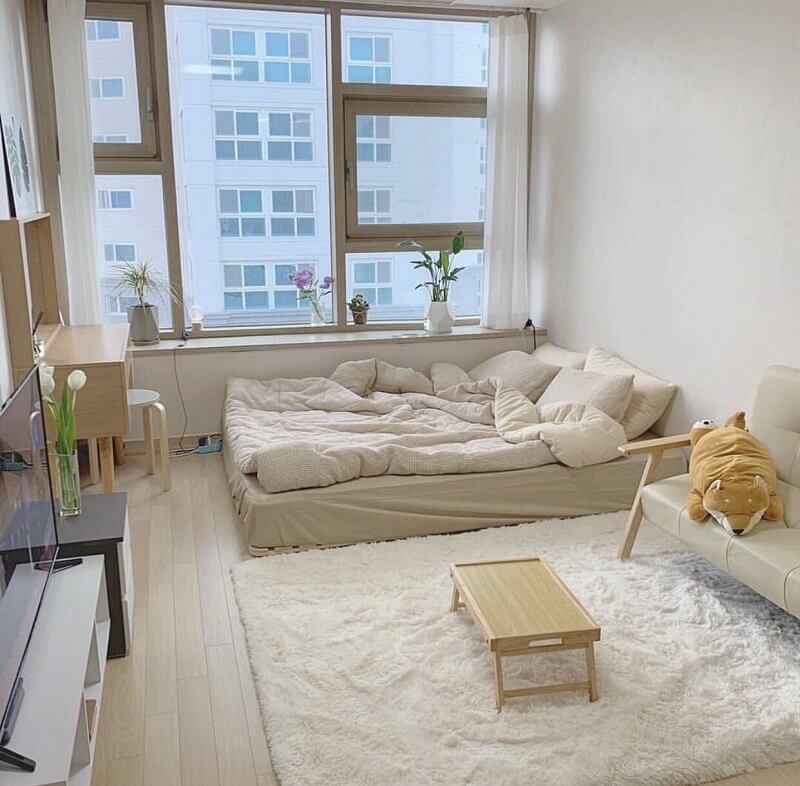 Phòng ngủ nên được bố trí ở trên tầng 2 hoặc cao hơn