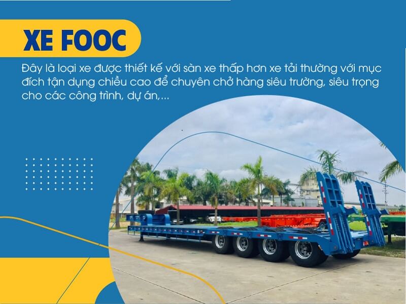 Xe fooc - khái niệm cần biết
