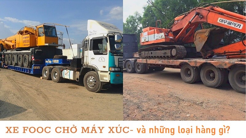 Những loại hàng hóa mà fooc lùn có thể chở