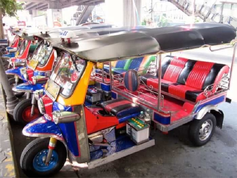 Đặc điểm của xe tuk tuk