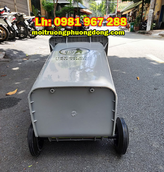 Giảm giá thùng rác 240 l màu xám tại Hà Nội