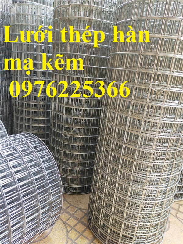 Lưới thép hàn mạ kẽm D3,D4 ô 50x50 hàng có sẵn dạng cuộn 